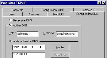 Winroute - DNS configuration